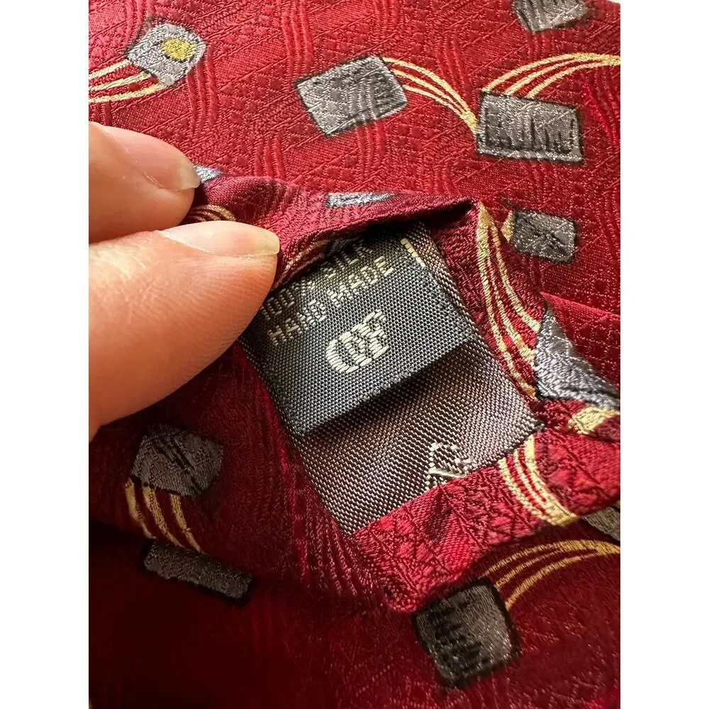 Vintage red wide